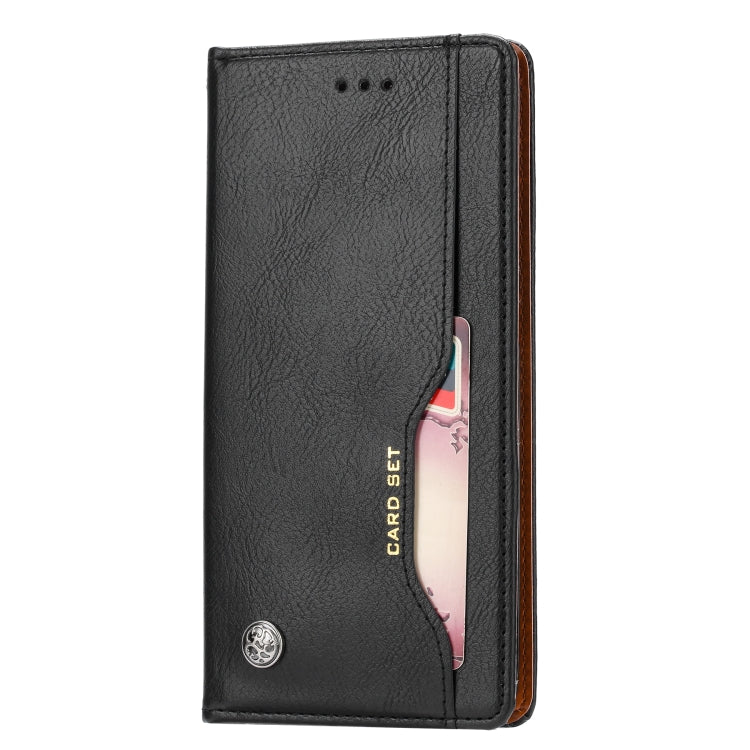 Knead Skin Texture Horizontal Flip Leather Case for Galaxy A80 / A90, with Photo Frame & Holder & Card Slots & Wallet