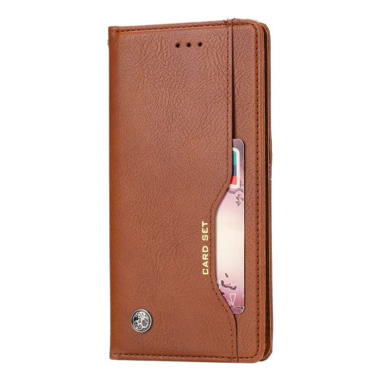 Knead Skin Texture Horizontal Flip Leather Case for Galaxy A80 / A90, with Photo Frame & Holder & Card Slots & Wallet