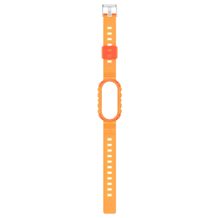 For Xiaomi Smart Band 9 / 9 NFC Glacier Metal Buckle Integrated TPU Watch Band