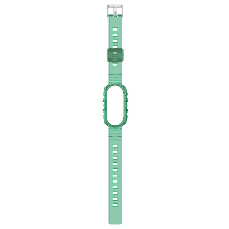 For Xiaomi Smart Band 9 / 9 NFC Glacier Metal Buckle Integrated TPU Watch Band