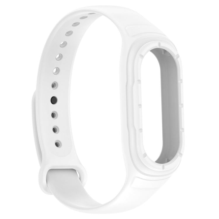 For Xiaomi Smart Band 9 / 9 NFC Solid Color Integrated Silicone Watch Band