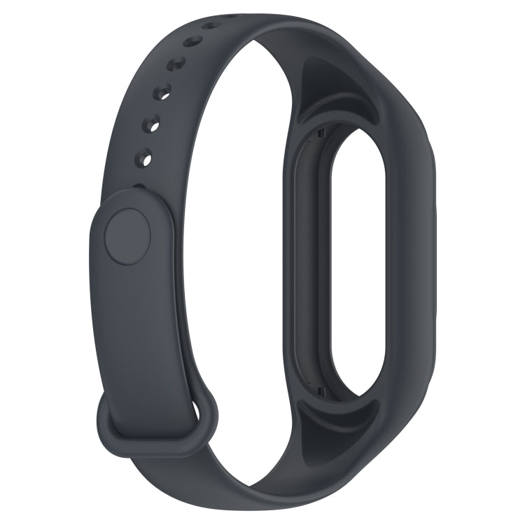 For Xiaomi Smart Band 9 / 9 NFC Solid Color Integrated Silicone Watch Band