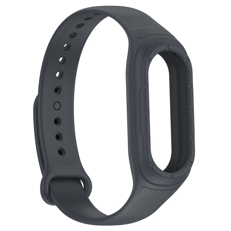 For Xiaomi Smart Band 9 / 9 NFC Solid Color Integrated Silicone Watch Band