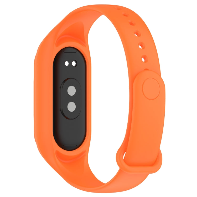 For Xiaomi Smart Band 9 / 9 NFC Solid Color Integrated Silicone Watch Band