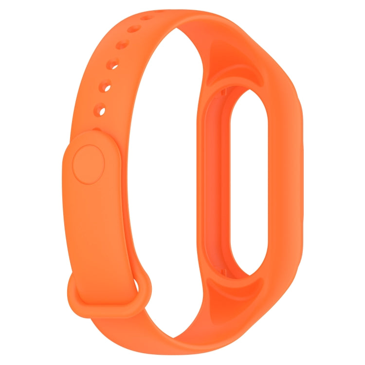For Xiaomi Smart Band 9 / 9 NFC Solid Color Integrated Silicone Watch Band
