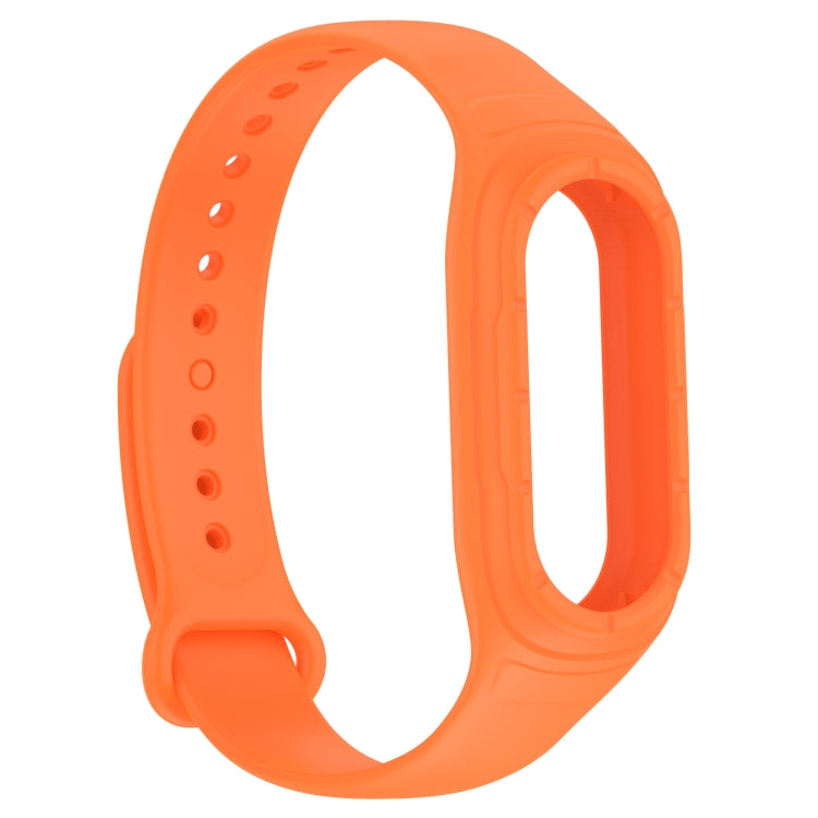 For Xiaomi Smart Band 9 / 9 NFC Solid Color Integrated Silicone Watch Band