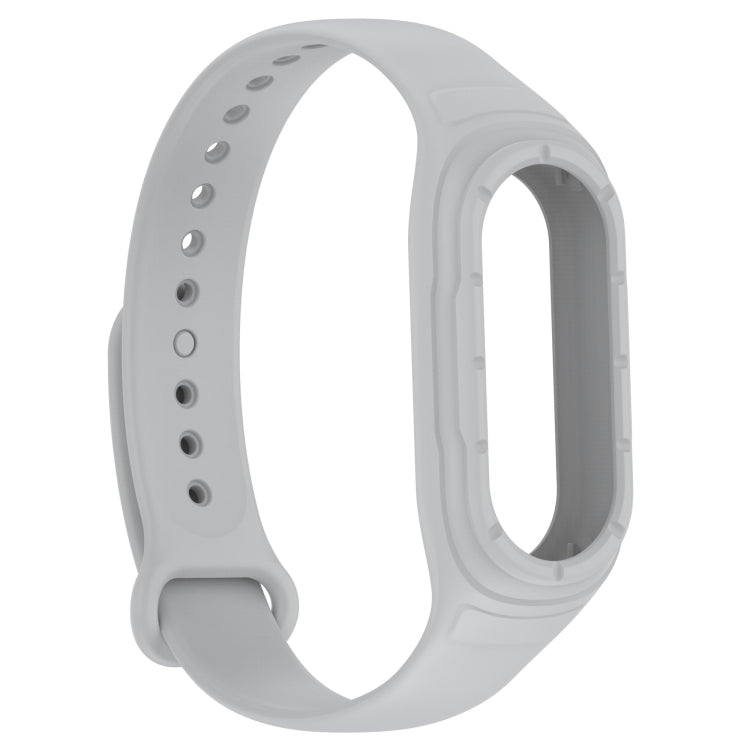 For Xiaomi Smart Band 9 / 9 NFC Solid Color Integrated Silicone Watch Band
