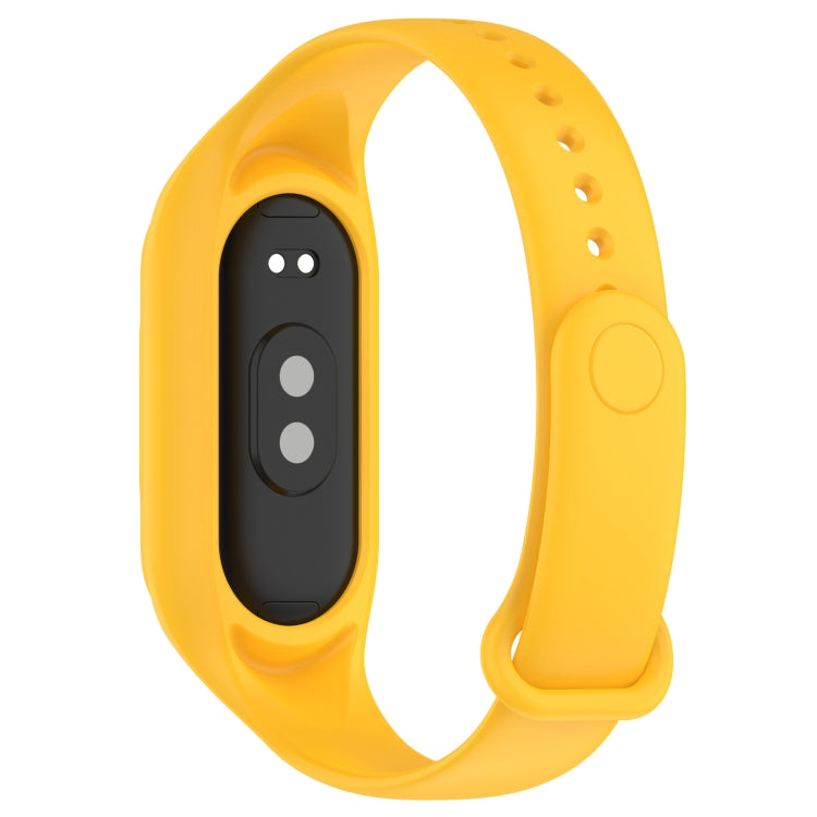 For Xiaomi Smart Band 9 / 9 NFC Solid Color Integrated Silicone Watch Band