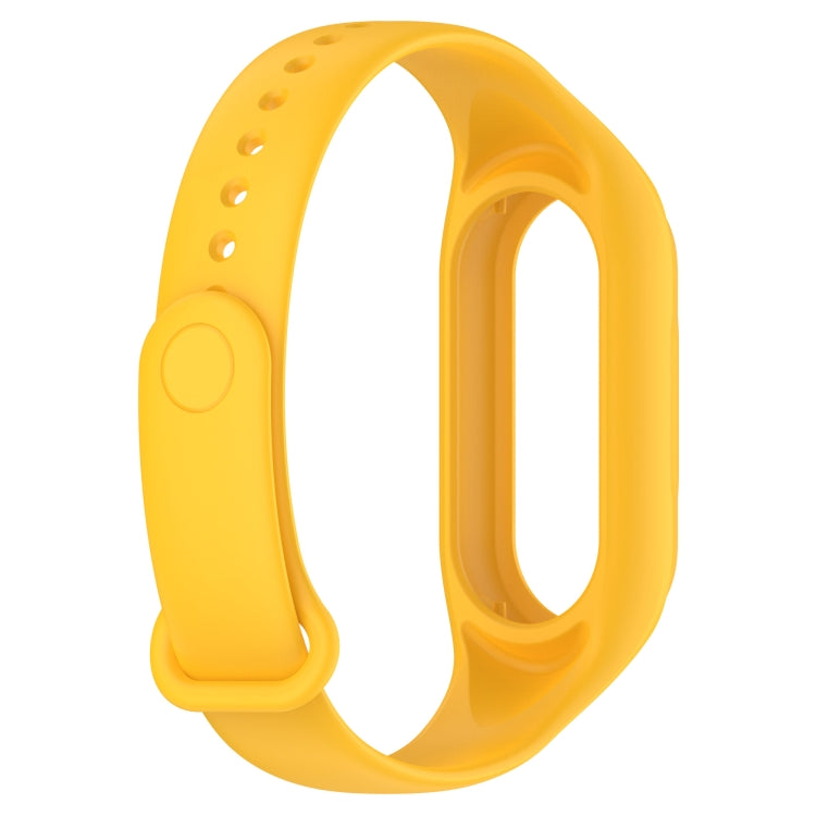 For Xiaomi Smart Band 9 / 9 NFC Solid Color Integrated Silicone Watch Band