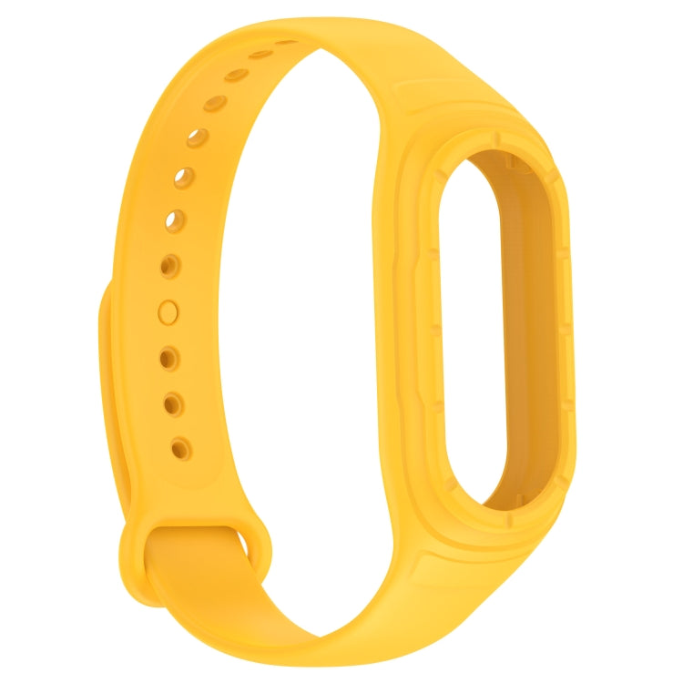 For Xiaomi Smart Band 9 / 9 NFC Solid Color Integrated Silicone Watch Band