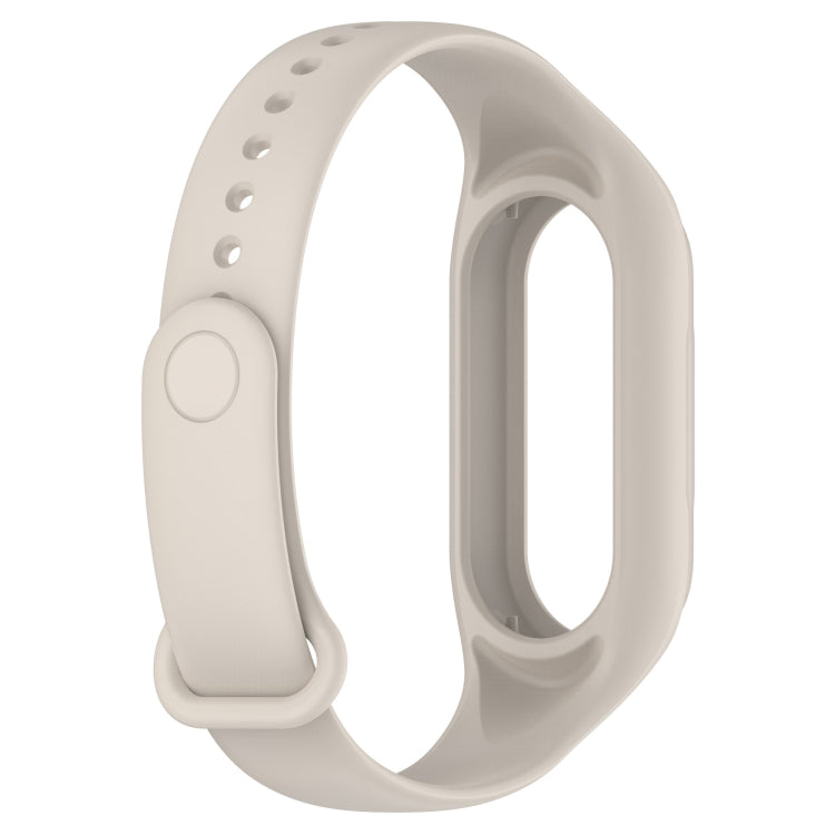 For Xiaomi Smart Band 9 / 9 NFC Solid Color Integrated Silicone Watch Band