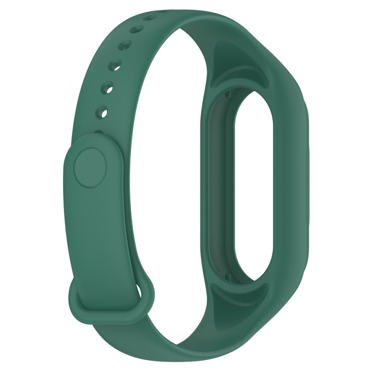 For Xiaomi Smart Band 9 / 9 NFC Solid Color Integrated Silicone Watch Band