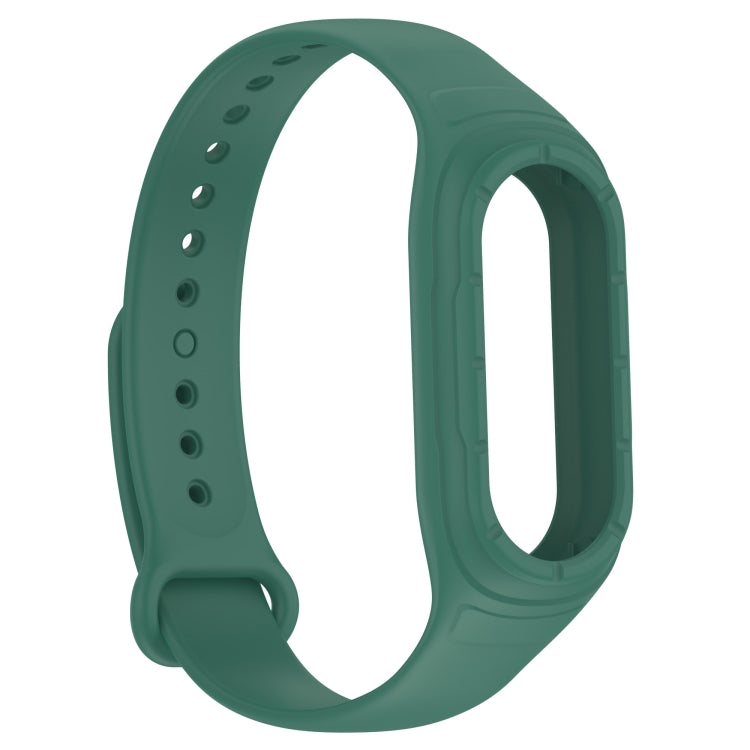 For Xiaomi Smart Band 9 / 9 NFC Solid Color Integrated Silicone Watch Band
