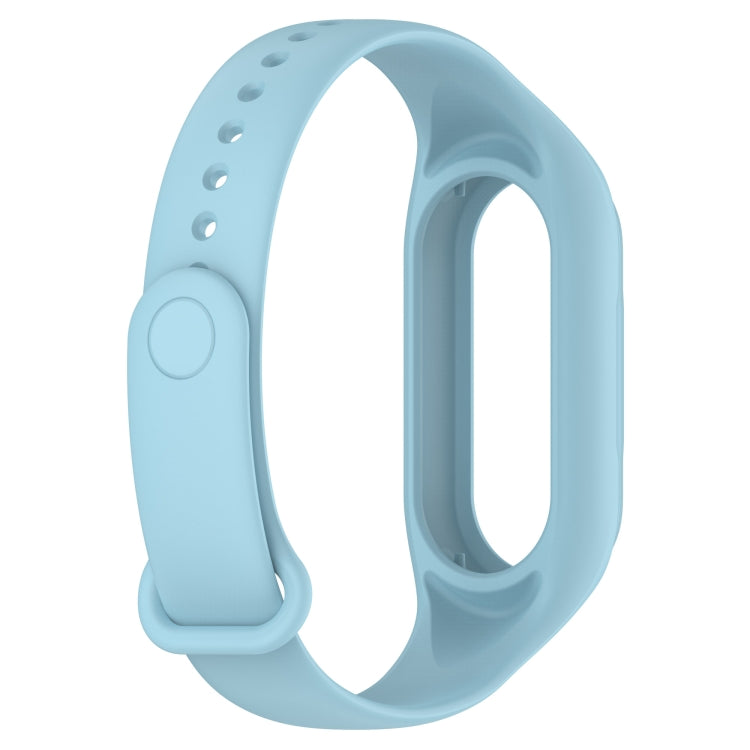 For Xiaomi Smart Band 9 / 9 NFC Solid Color Integrated Silicone Watch Band