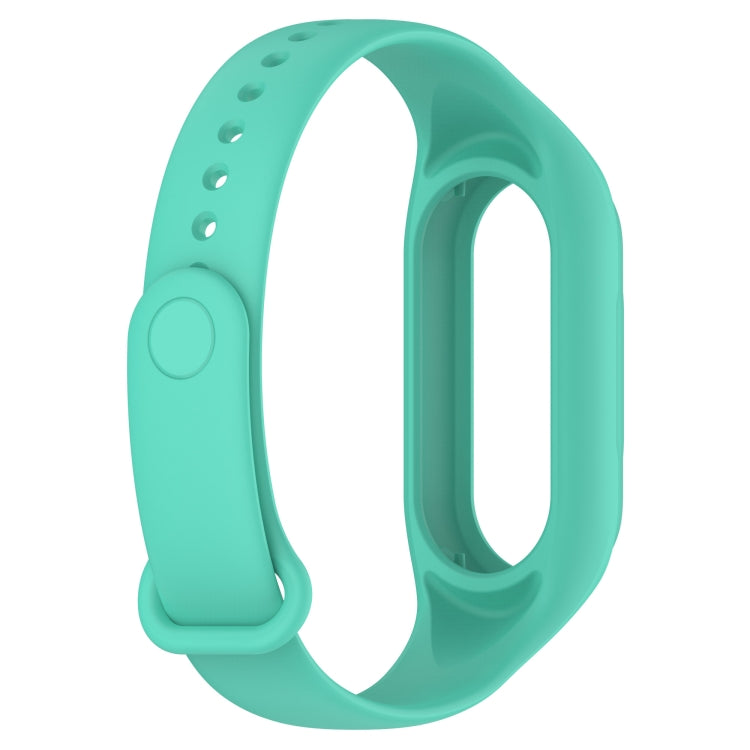 For Xiaomi Smart Band 9 / 9 NFC Solid Color Integrated Silicone Watch Band