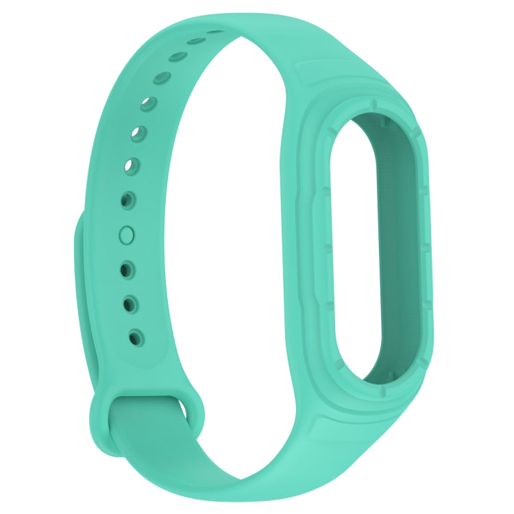 For Xiaomi Smart Band 9 / 9 NFC Solid Color Integrated Silicone Watch Band