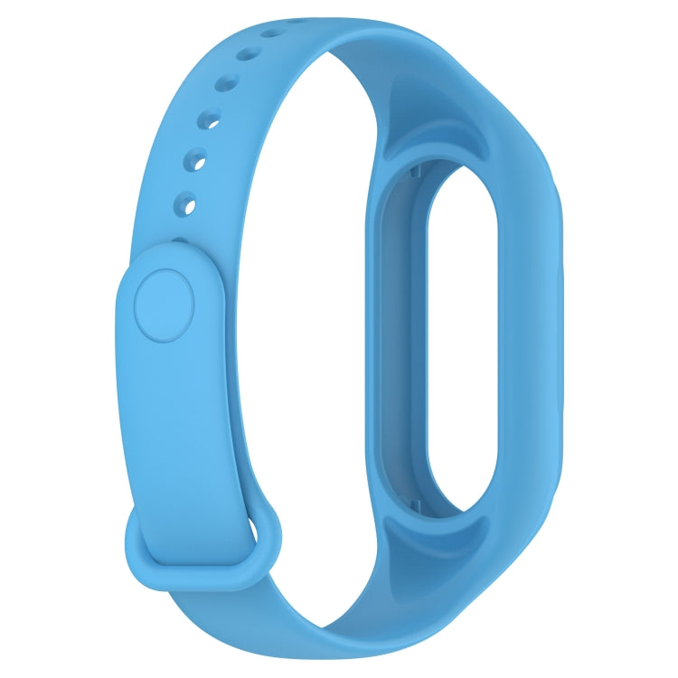 For Xiaomi Smart Band 9 / 9 NFC Solid Color Integrated Silicone Watch Band