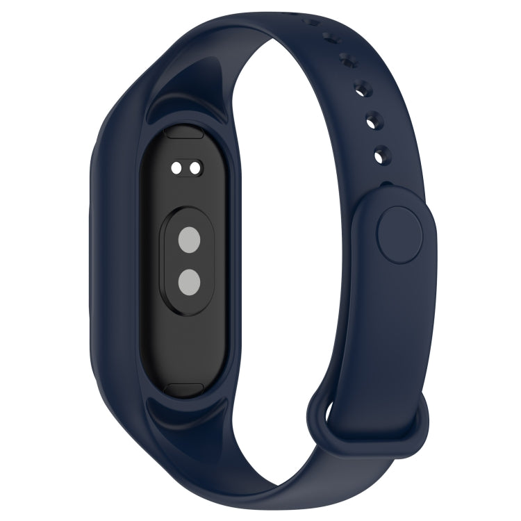 For Xiaomi Smart Band 9 / 9 NFC Solid Color Integrated Silicone Watch Band