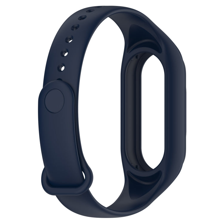 For Xiaomi Smart Band 9 / 9 NFC Solid Color Integrated Silicone Watch Band