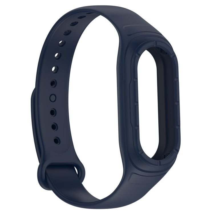 For Xiaomi Smart Band 9 / 9 NFC Solid Color Integrated Silicone Watch Band