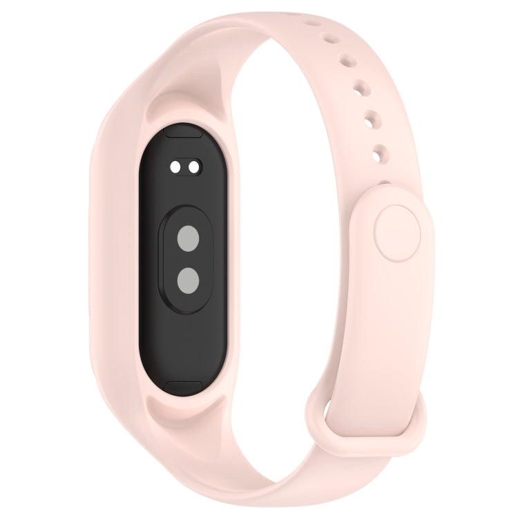 For Xiaomi Smart Band 9 / 9 NFC Solid Color Integrated Silicone Watch Band