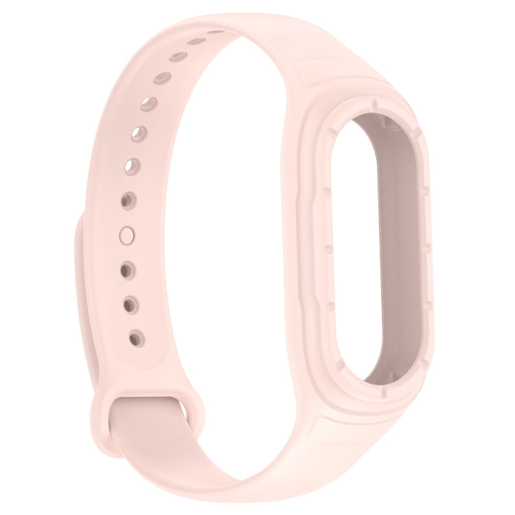 For Xiaomi Smart Band 9 / 9 NFC Solid Color Integrated Silicone Watch Band