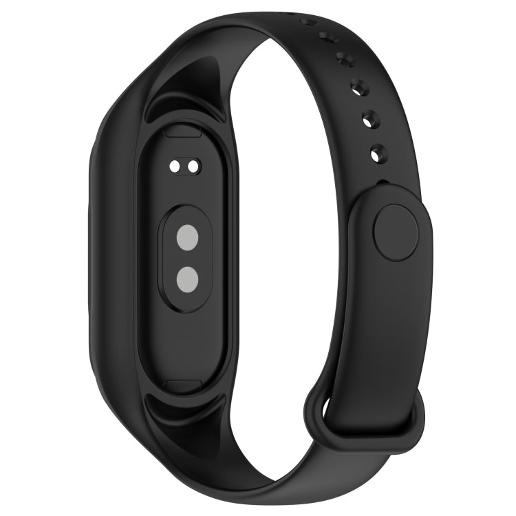 For Xiaomi Smart Band 9 / 9 NFC Solid Color Integrated Silicone Watch Band