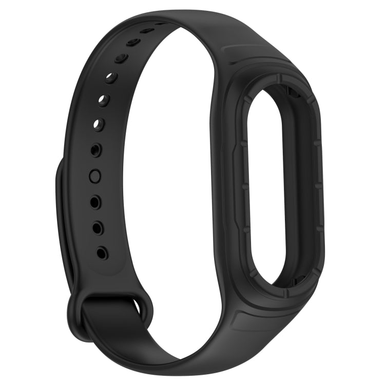 For Xiaomi Smart Band 9 / 9 NFC Solid Color Integrated Silicone Watch Band