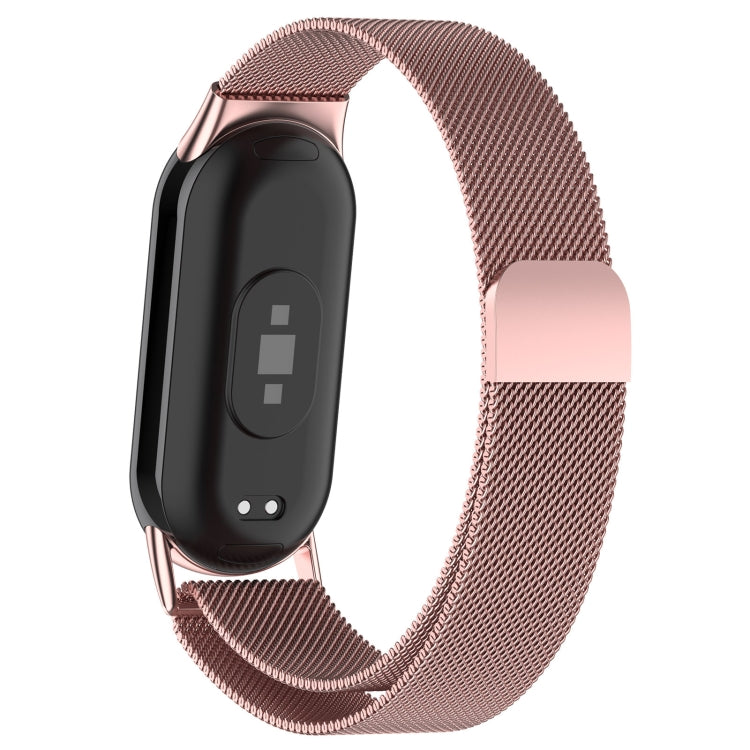 For Xiaomi Smart Band 10 / 9 / 8 Milan Magnetic Stainless Steel Watch Band