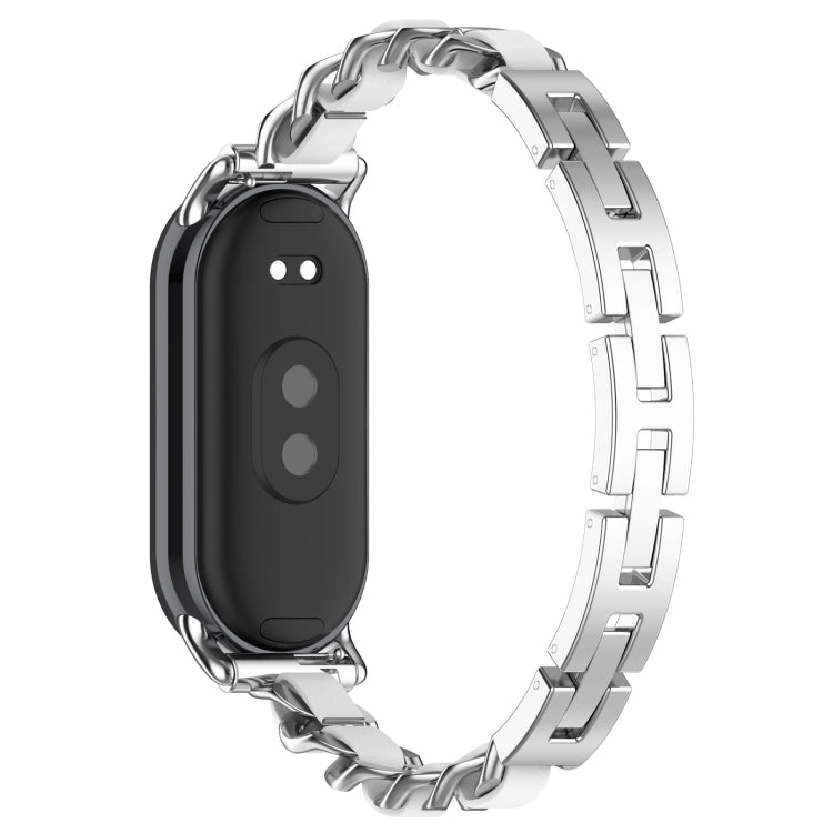 For Xiaomi Smart Band 10 / 9 / 8 Fashion Bracelet Metal Watch Band