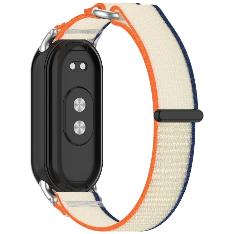 For Xiaomi Smart Band 9 Loop Nylon Hook and Loop Fastener Watch Band