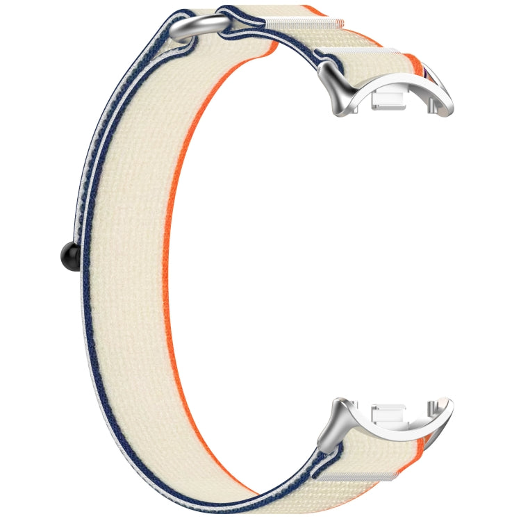 For Xiaomi Smart Band 9 Loop Nylon Hook and Loop Fastener Watch Band