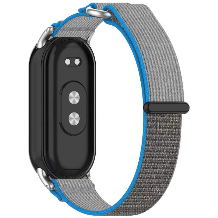 For Xiaomi Smart Band 9 Loop Nylon Hook and Loop Fastener Watch Band