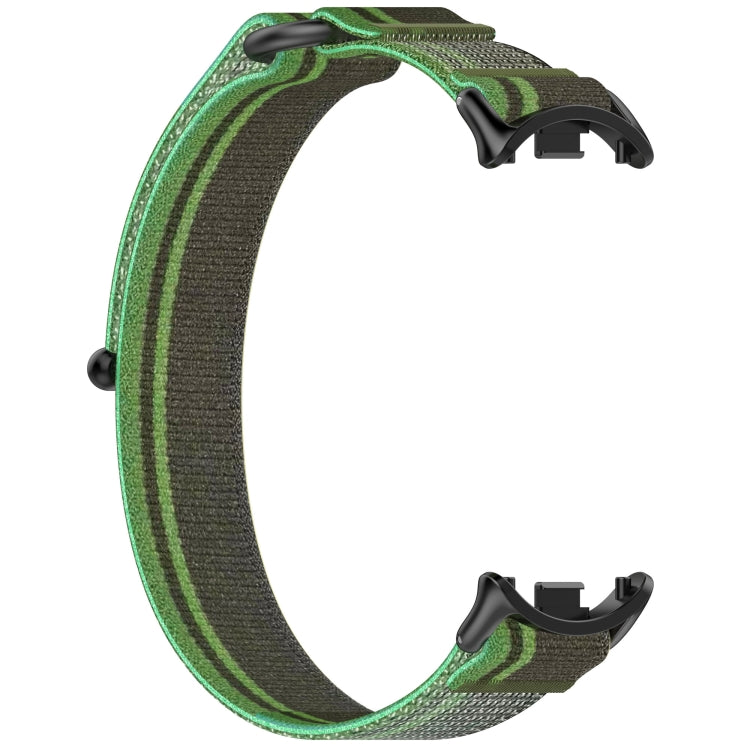 For Xiaomi Smart Band 9 Loop Nylon Hook and Loop Fastener Watch Band