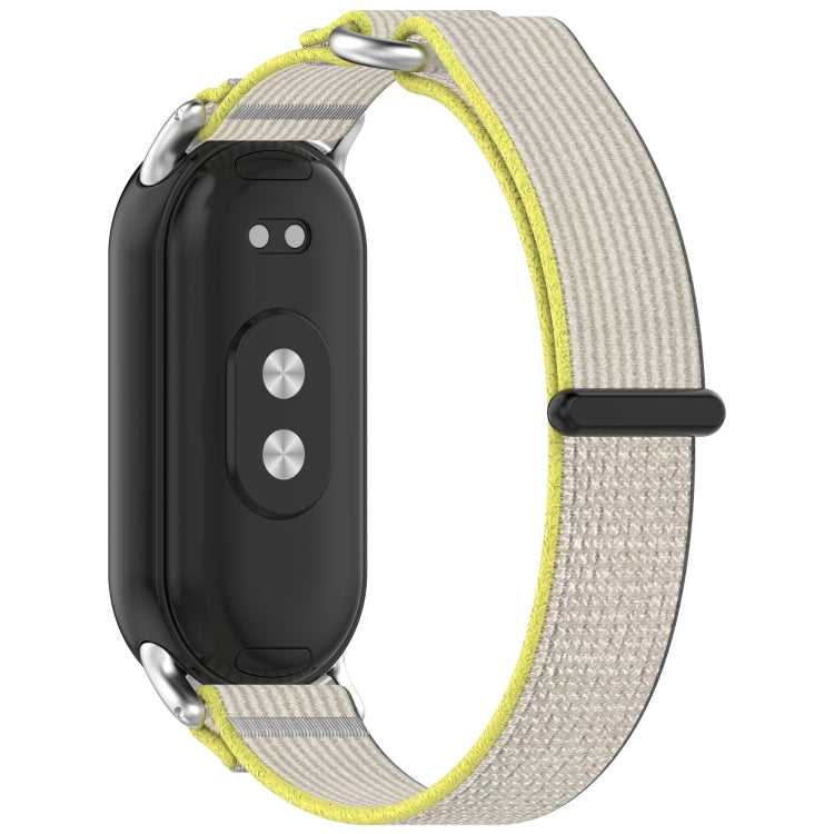 For Xiaomi Smart Band 9 NFC Loop Nylon Hook and Loop Fastener Watch Band