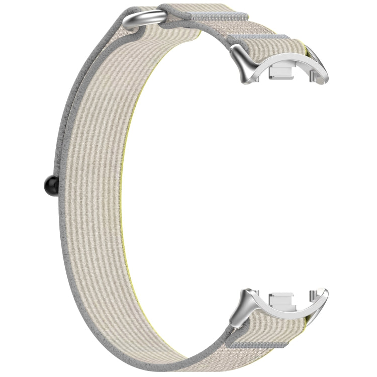 For Xiaomi Smart Band 9 NFC Loop Nylon Hook and Loop Fastener Watch Band