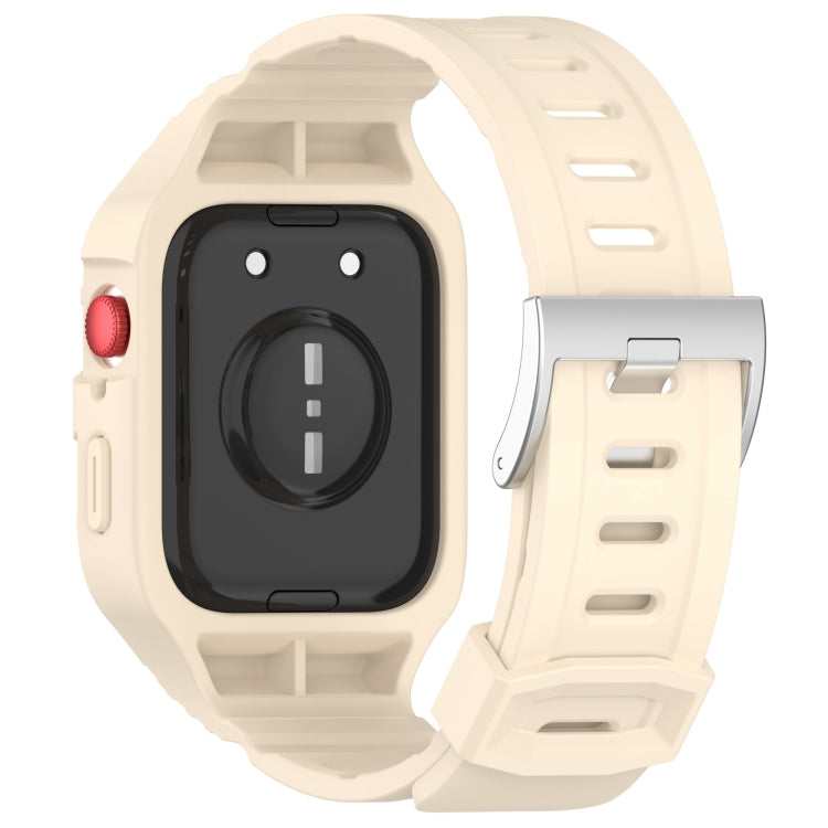 For Huawei Watch Fit3 Armour Integrated TPU Watch Band