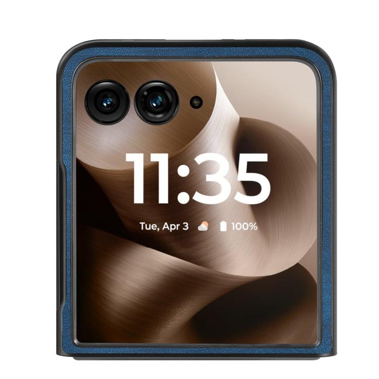 For Motorola Razr 60 Vintage Leather PC Back Cover Phone Case