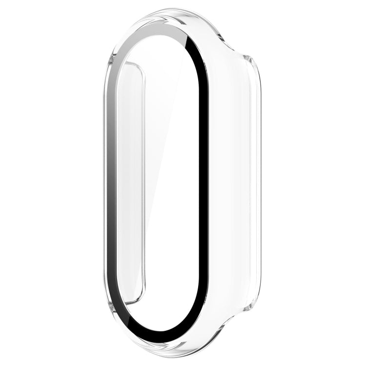 For Xiaomi Smart Band 9 PC + Tempered Film Integrated Smooth Surface Watch Protective Case
