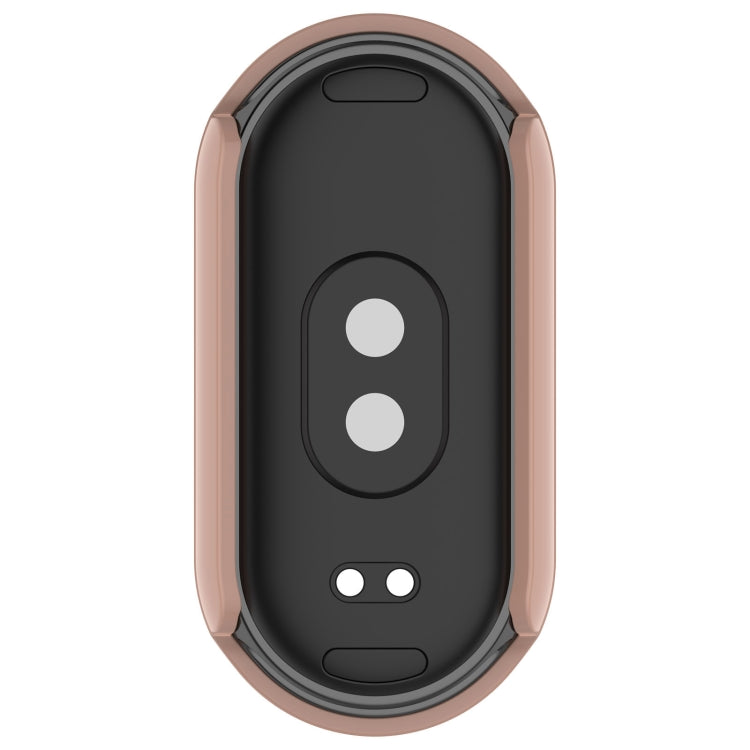 For Xiaomi Smart Band 9 PC + Tempered Film Integrated Smooth Surface Watch Protective Case