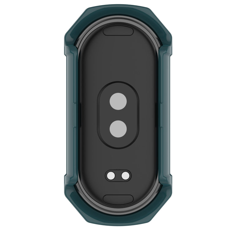 For Xiaomi Smart Band 9 PC + Tempered Film Integrated Armour Surface Watch Protective Case