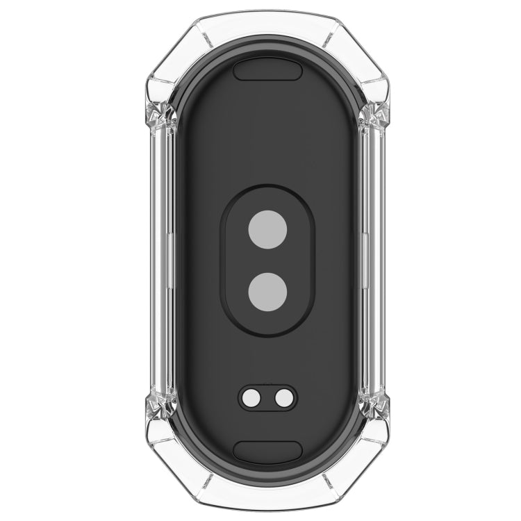 For Xiaomi Smart Band 9 PC + Tempered Film Integrated Armour Surface Watch Protective Case
