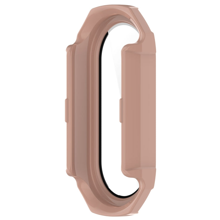 For Xiaomi Smart Band 9 PC + Tempered Film Integrated Armour Surface Watch Protective Case
