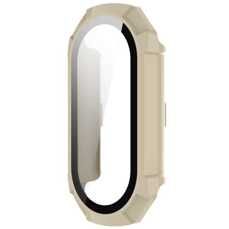 For Xiaomi Smart Band 9 PC + Tempered Film Integrated Armour Surface Watch Protective Case