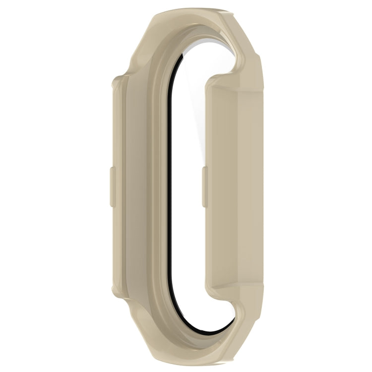 For Xiaomi Smart Band 9 PC + Tempered Film Integrated Armour Surface Watch Protective Case