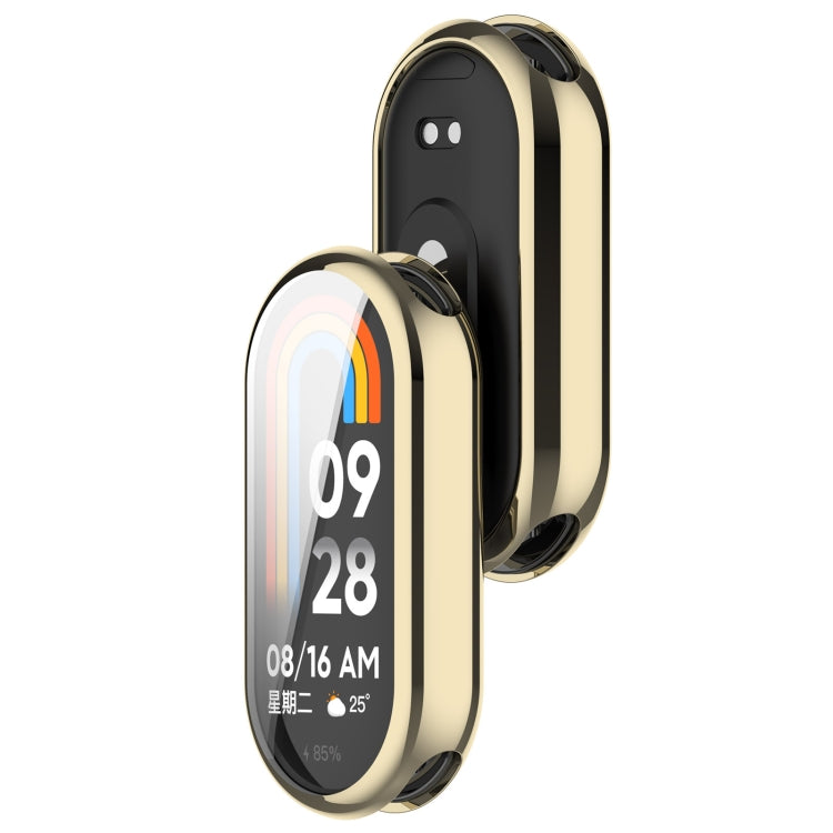 For Xiaomi Smart Band 9 Full Coverage TPU Electroplated Watch Soft Case