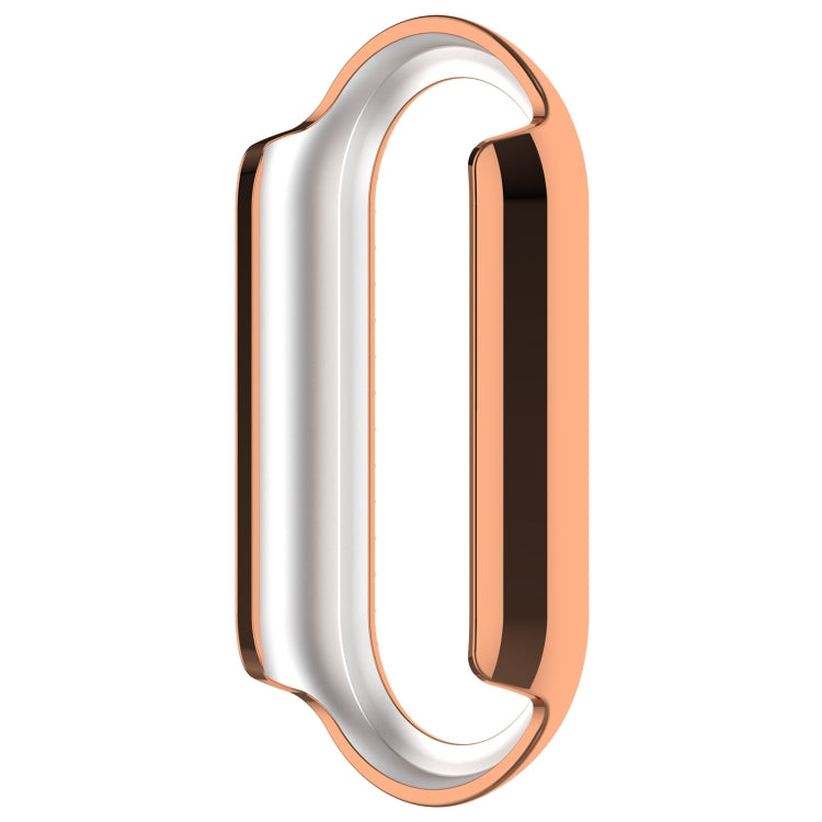For Xiaomi Smart Band 9 Diamond Half Coverage Hollow PC Watch Protective Case