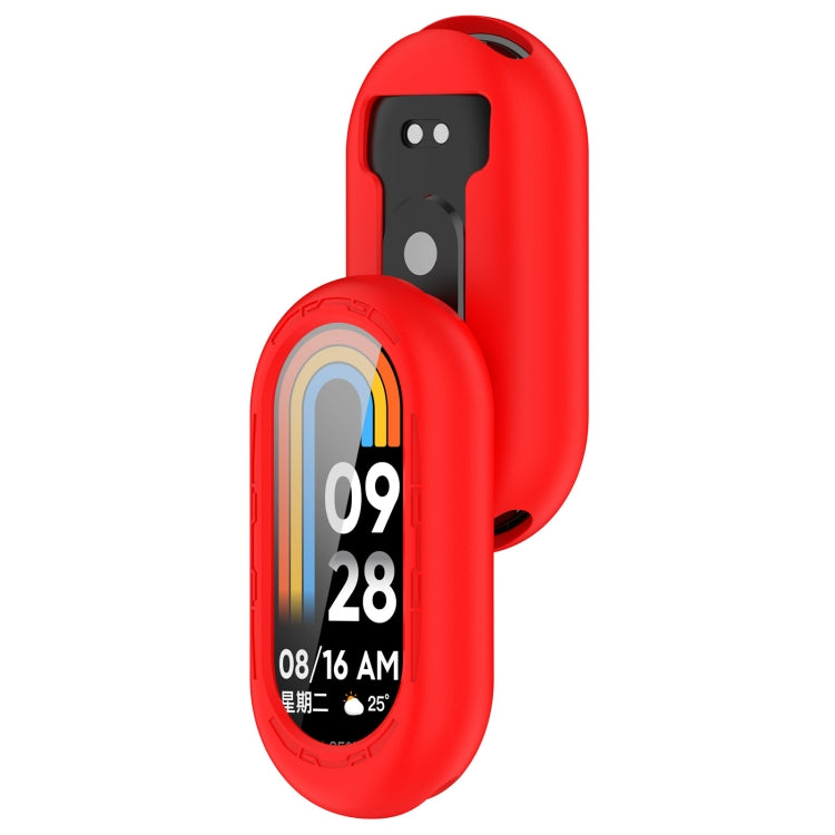 For Xiaomi Smart Band 9 NFC Half Coverage Silicone Watch Soft Case