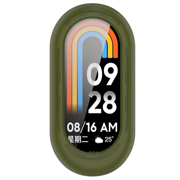 For Xiaomi Smart Band 9 Half Coverage Silicone Watch Soft Case