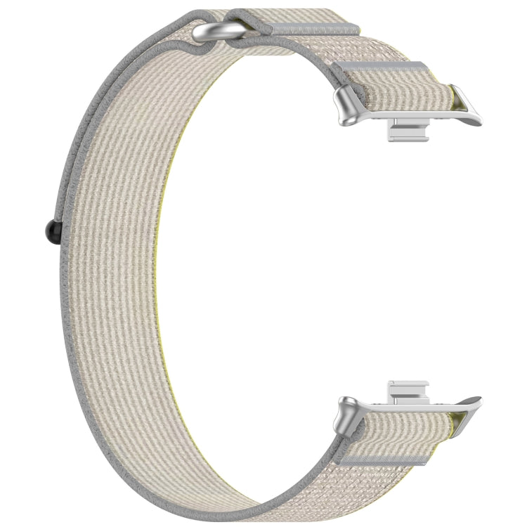 For vivo iQOO Watch GT Loop Nylon Hook and Loop Fastener Watch Band